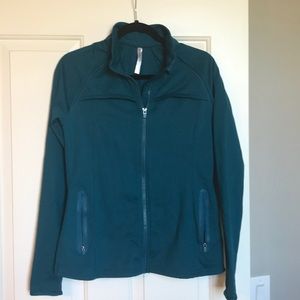 Fabletics zip up warm up jacket